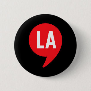 Badge Rond 5 Cm Comma La Kamala Harris Pour La Campagne Du Préside