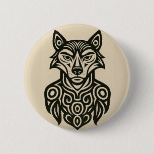Badge Rond 5 Cm Commandant Furry