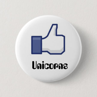 Badge Rond 5 Cm Comme des licornes
