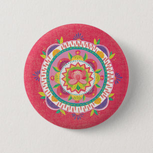 Badge Rond 5 Cm Comme Frida II