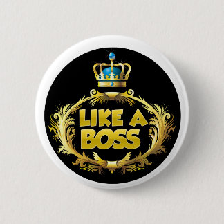 Badge Rond 5 Cm Comme un patron !