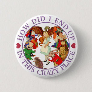 BADGE ROND 5 CM COMMENT J'AI FINI DANS CET ENDROIT FROID