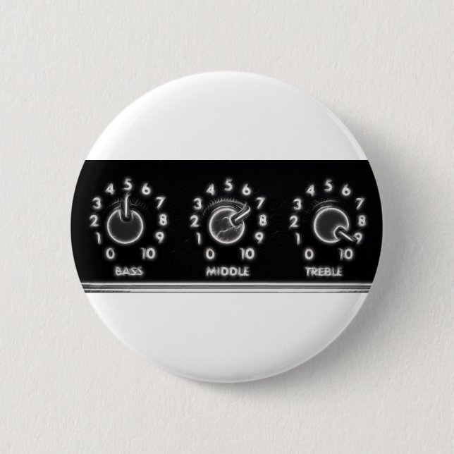 Badge Rond 5 Cm Commutateurs d'ampère (Devant)
