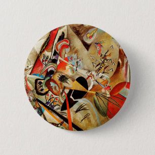 Badge Rond 5 Cm Composition de Kandinsky