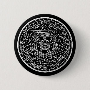 Badge Rond 5 Cm Comprimé de John Dee