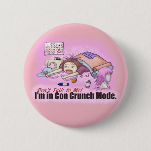 Badge Rond 5 Cm Con Crunch