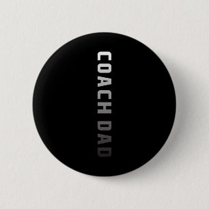 Badge Rond 5 Cm Conception Coach Papa - Coach Papa Football Sketch