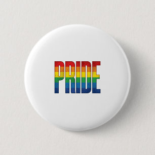 Badge Rond 5 Cm Conception de chemise à typographie Vintage Rainbo
