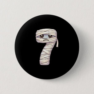 Badge Rond 5 Cm Conception de couples de meme amusant Six Sept 6 7
