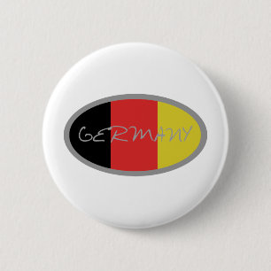 Badge Rond 5 Cm Conception de drapeau de l'Allemagne !