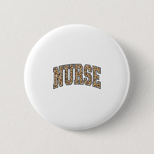 Badge Rond 5 Cm Conception de maillot universitaire d'infirmière l