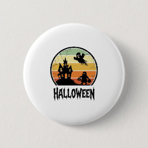 Badge Rond 5 Cm Conception de T-shirt Vintage Halloween Maison Han