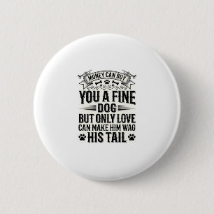 Badge Rond 5 Cm Conception de typographie de citation d'amant de c