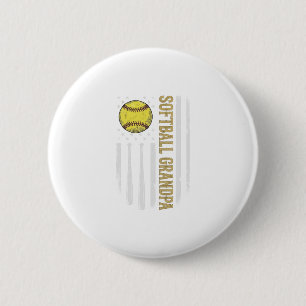 Badge Rond 5 Cm Conception de vecteur de drapeau vintage grand-pèr