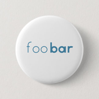 Badge Rond 5 Cm Conception minimaliste de barre de Foo