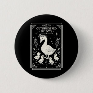 Badge Rond 5 Cm Conception Outnumbered 8