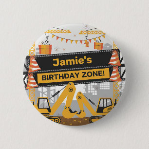 Badge Rond 5 Cm Conception personnalisée des zones d'anniversaire