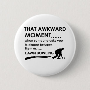 Badge Rond 5 Cm Conceptions fraîches de cuvette de pelouse