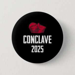 Badge Rond 5 Cm Conclave papale 2025 Conclave