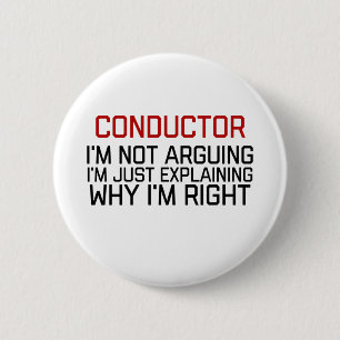 Badge Rond 5 Cm conducteur