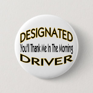 Badge Rond 5 Cm Conducteur indiqué