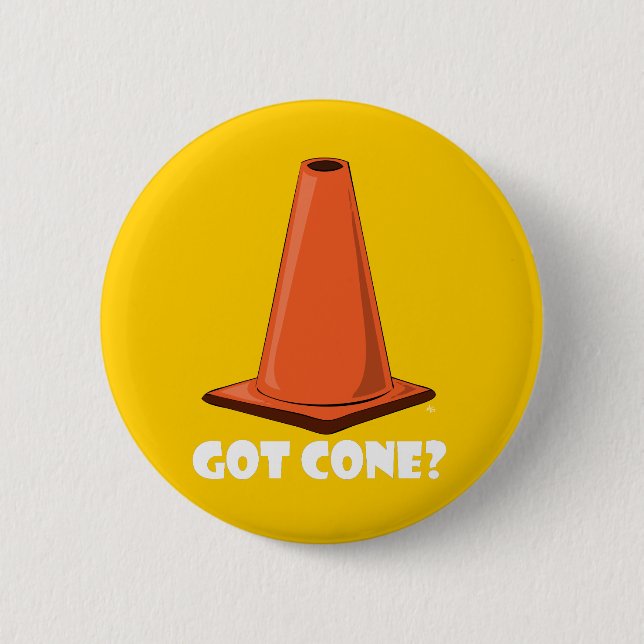Badge Rond 5 Cm CÔNE OBTENU 1t (Devant)