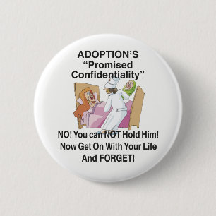Badge Rond 5 Cm Confidentialité promise