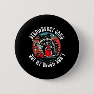 Badge Rond 5 Cm Confitures de fraises mais pas de drôle de raton l
