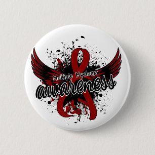 Badge Rond 5 Cm Conscience 16 de myélome multiple