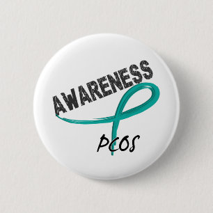 Badge Rond 5 Cm Conscience 3 de PCOS