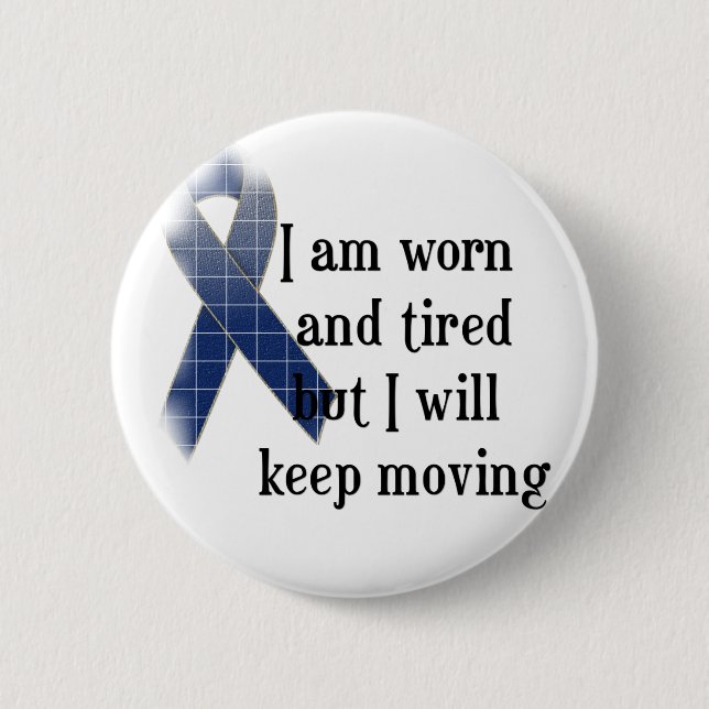 Badge Rond 5 Cm Conscience de rhumatisme articulaire : : Je suis (Devant)