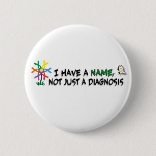 Badge Rond 5 Cm Conscience de santé mentale