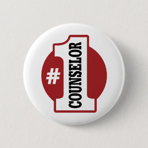 Badge Rond 5 Cm Conseiller du numéro 1