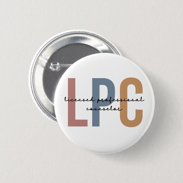 Badge Rond 5 Cm Conseiller professionnel agréé LPC (Devant & derrière)