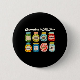 Badge Rond 5 Cm Conseils Groovy Est Mon Jam Psychologue Scolaire C
