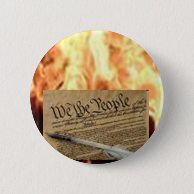 Badge Rond 5 Cm Constitution (Devant)