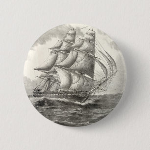 Badge Rond 5 Cm Constitution américaine