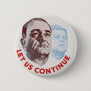 Badge Rond 5 Cm Continuons le jugate - bouton