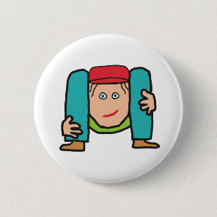 Badge Rond 5 Cm Contortionniste