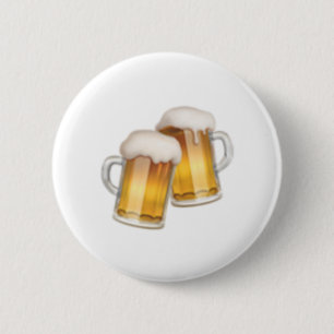 Badge Rond 5 Cm Contrebande de bière - Emoji