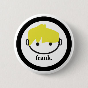 Badge Rond 5 Cm contreseing. goupille (blonde)