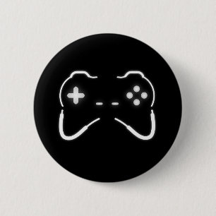 Badge Rond 5 Cm Contrôleur de jeu