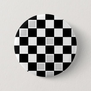 Badge Rond 5 Cm Contrôleurs gris