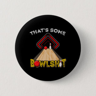Badge Rond 5 Cm Cool C'est un bol drôle Bowling Cadeau Hommes femm