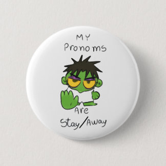 Badge Rond 5 Cm Cool introvert mood