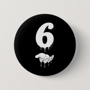 Badge Rond 5 Cm Cool Six Seven 6 7 Mème Génération Alpha Argot Cos