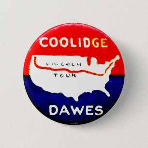Badge Rond 5 Cm Coolidge-Dawes - bouton