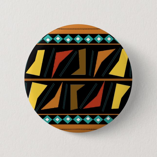 Badge Rond 5 Cm Copie tribale I (Devant)