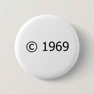 Badge Rond 5 Cm Copyright 1969