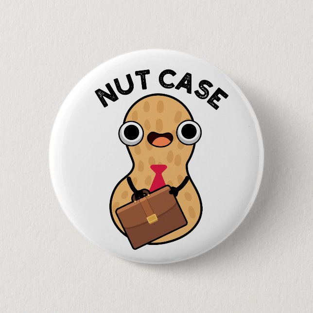 Badge Rond 5 Cm Coque Nut Funny Peanut Puns (Devant)